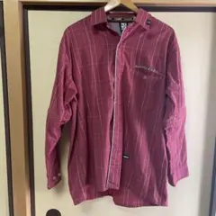 袖取り外し可能！バッドボーイBADBOY チェック柄 長袖半袖シャツ Mサイズ