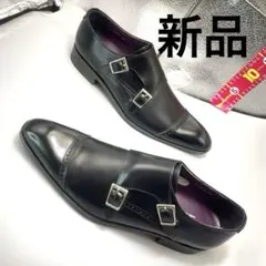 T2942 美品 ルイヴィトン モンクストラップドレスシューズ 革靴 - メルカリ
