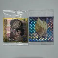 ドラゴンボール超戦士　超絶感謝の十周年シールウエハース　2枚セット