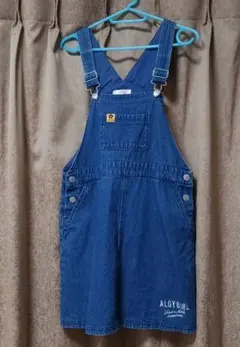 ALGY GIRL デニムオーバーオール Sサイズ