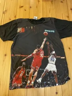 【希少/総柄】マイケル・ジョーダン 2003 NBA オールスター Tシャツ M