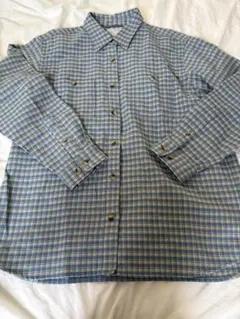 THE NORTH FACE チェック柄長袖シャツ Lサイズ