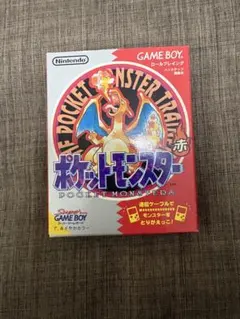 ゲームボーイ ポケットモンスター 赤 箱説あり　美品