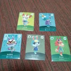 住民　あつ森 amiiboカード 4枚セットロボ・ジュン・モニカ・ツンドラ 住民 あつ森 amiiboカード 4枚セットロボ・ジュン・モニカ・ツンドラ