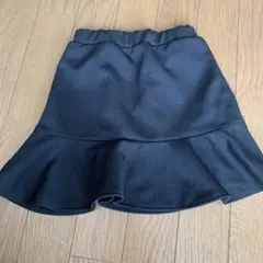 【美品】ELFINDOLL フレアスカート 110 黒のサムネイル