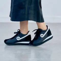 ■ 美品 NO NAME ノーネーム スピード ジョグ ナイロン スニーカー39