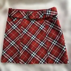 Burberry London blue label チェック　スカート