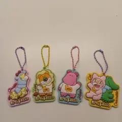 たべっ子どうぶつ ストラップ 4種セット