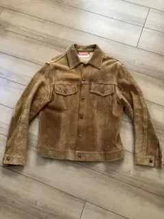 美品 リーバイス スエード ジャケット 茶タグ ビッグE 銀打ち　お値下げ可能 LEVI'S/リーバイス】60's・BIG E・ビッグE・3rdタイプ