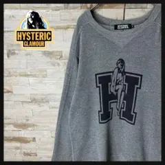 【入手困難✨】ヒステリックグラマー ヒスガール ウール ニット ビッグロゴ 黒M HYSTERIC GLAMOUR（ヒステリックグラマー） セーター ニット THE BAD