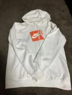 Nike ホワイト フード付きパーカー Sサイズ
