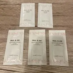 PAUL & JOE ローション&オイル サンプル 計5パック