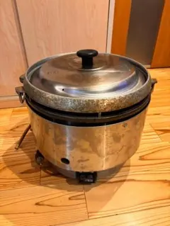 【値下げ】中古☆涼厨☆業務用炊飯器　3升　都市ガス用のサムネイル