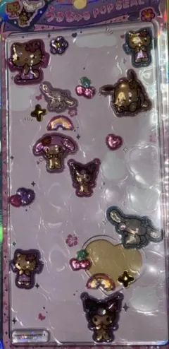 正規品 サンリオキャラクター うるちゅるPOP SEAL おすそ分け