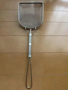 ステンレス製 角型アク取りお玉 網杓子　あみ　調理器具のサムネイル