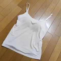 UNIQLO AIRism ブラキャミソール Lサイズ ベージュのサムネイル