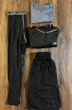 コンプレッションウェア　トレーニングウェア　M 4点セット