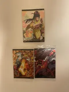 ワンピースキャラクターカード 3枚セット サンジ　シークレット