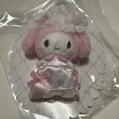 サンリオ　マイメロ　バースデー　レディマイメロ　マスコットブローチ　ホワイト