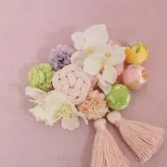 七五三　髪飾り　七五三3歳　七五三飾り　七五三髪飾り　3歳　#七五三 桜