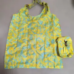 reisenthel フローラルエコバッグ イエロー/ブルーのサムネイル