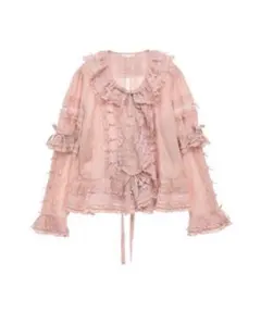 【希少♡未使用】ピンクハウス　ピコフリル♡ピンタック♡リボンブラウス　ピンク 2025年最新】ピンクハウス ピコフリルの人気アイテム - メルカリ