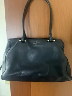 kate spade NEW YORK レザー トートバッグ ブラックのサムネイル