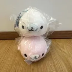 まめゴマ ぬいぐるみ 2点セット しろごま、さくらごま - メルカリ