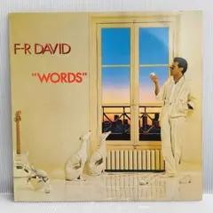 【再生確認済み】F-R DAVID/ WORDS レコード
