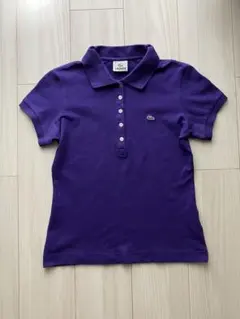 【最終お値下げ】LACOSTE ラコステ レディース ポロシャツ パープル