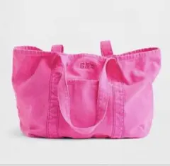 GAP キャンバストートバッグ ピンクのサムネイル
