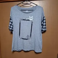 アリスインワンダーランド／ユニクロ／UT／05／チシャ猫　Tシャツ