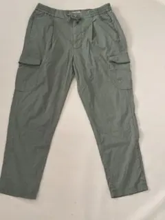 ★美品★ giab's ARCHIVIO カーゴパンツ 永久クリース カーキ ☆美品☆ giab's ARCHIVIO カーゴパンツ 永久クリース カーキ