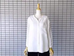 【美品】マーガレットハウエル　リネンシャツ　サイズⅢ MARGARET HOWELL（マーガレットハウエル）の「SHIRTING LINEN Ⅲ
