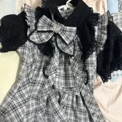 シークレットハニー セットアップ チェック シークレットハニー Secret Honey アクセサリーリボンレース