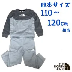 ★【海外限定】ノースフェイス　上下セットアップ　110〜120センチ相当J726