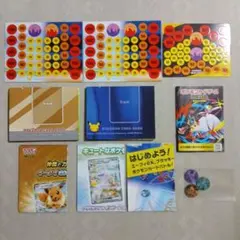 ポケカ エーフィ ブラッキー イーブイ コイン ダメカン 付属品セット