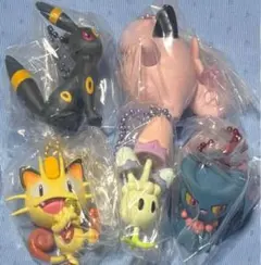 蓄光フィギュアチャーム ポケセン限定 5点