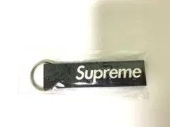 Supreme Webbing Keychain キーホルダー　ブラック