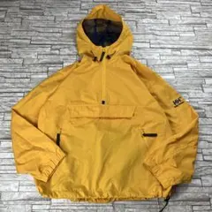 90s ヘリーハンセン アノラックパーカー イエロー ナイロン ヴィンテージ