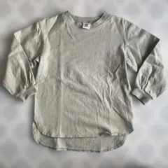 dev!rock ミント色ロンT無地 110cm