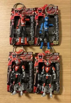 特命戦隊ゴーバスターズ リアルフィギュアキーホルダー 4体セット