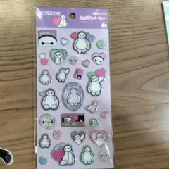 ベイマックス　ポップデコパーティー　ラメきらクリスタルシール