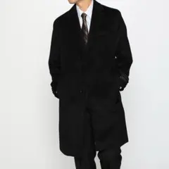 【未使用】COMME CA ISM チェスターコート ブラック Sサイズ 黒