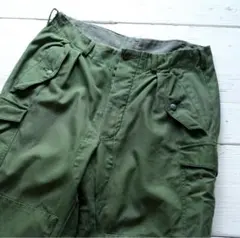 【名作】70sスウェーデン軍M59カーゴパンツ前期モデル"ゴールデンサイズ"のサムネイル