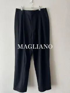 ほぼ未使用】21AW MAGLIANOマリアーノ スラックス パンツ Sサイズ 