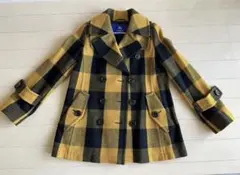 Burberryバーバリー ブルーレーベル ダッフルコート レディースM