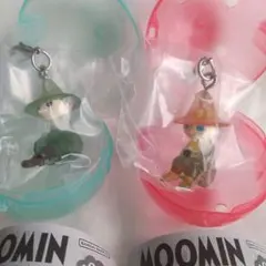 ムーミン めじるしアクセサリー スナフキン ヨクサル ガチャ