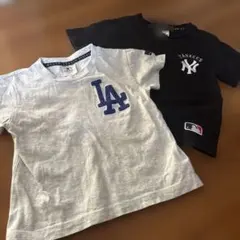 MLB Tシャツ 2枚セット 110cm
