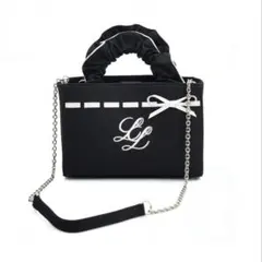 ルミニョン LL frill ribbon tote bag LUMIGNON♡ LL frill ribbon tote bag - メルカリ